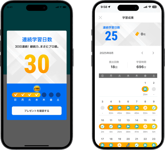 オンライン面談する女性